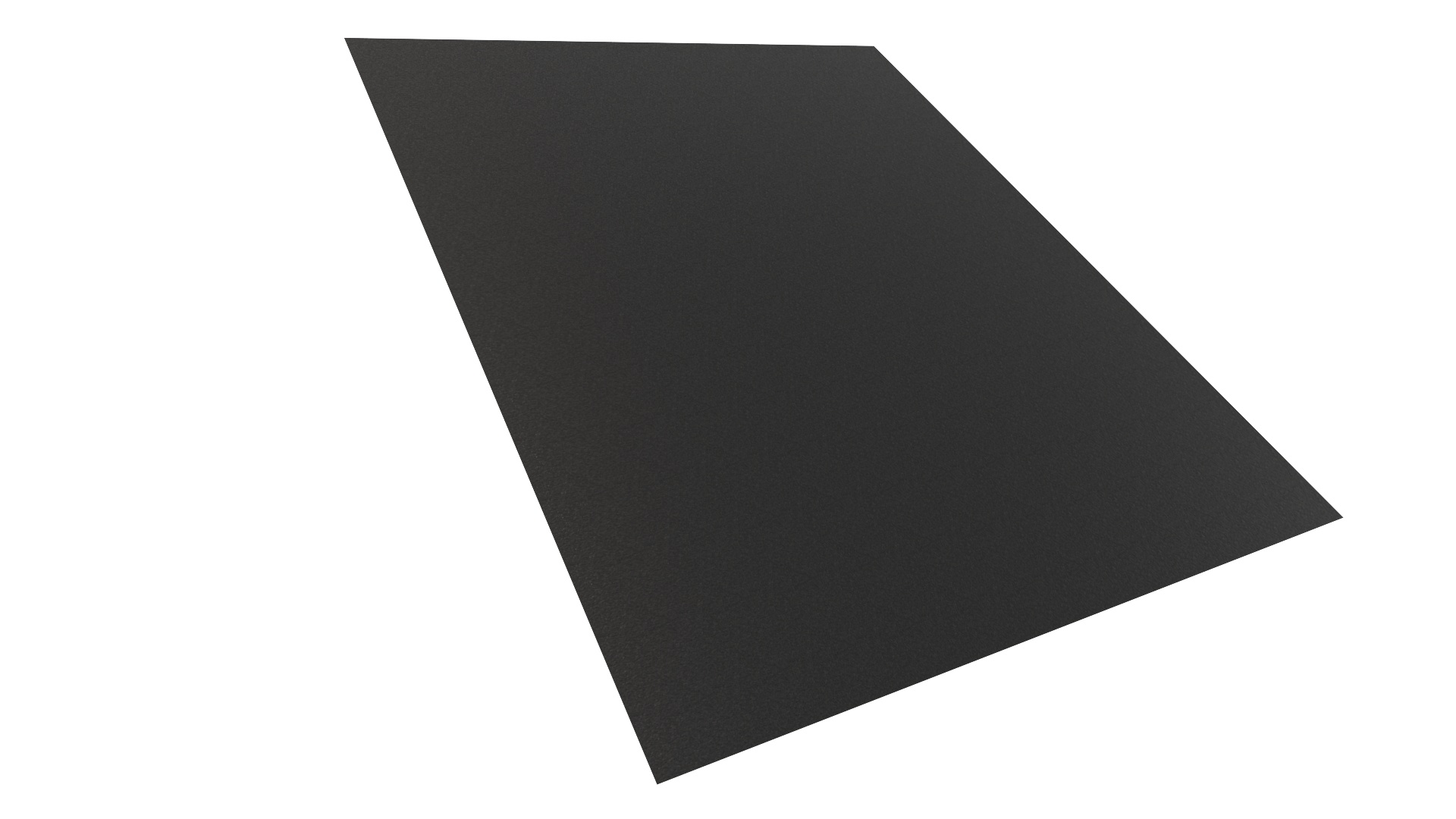 Плоский стальной лист APROFIL, 1250мм, Матовая: Глубокий черный (ПСЛ-МАТ-9005-0.5-15)