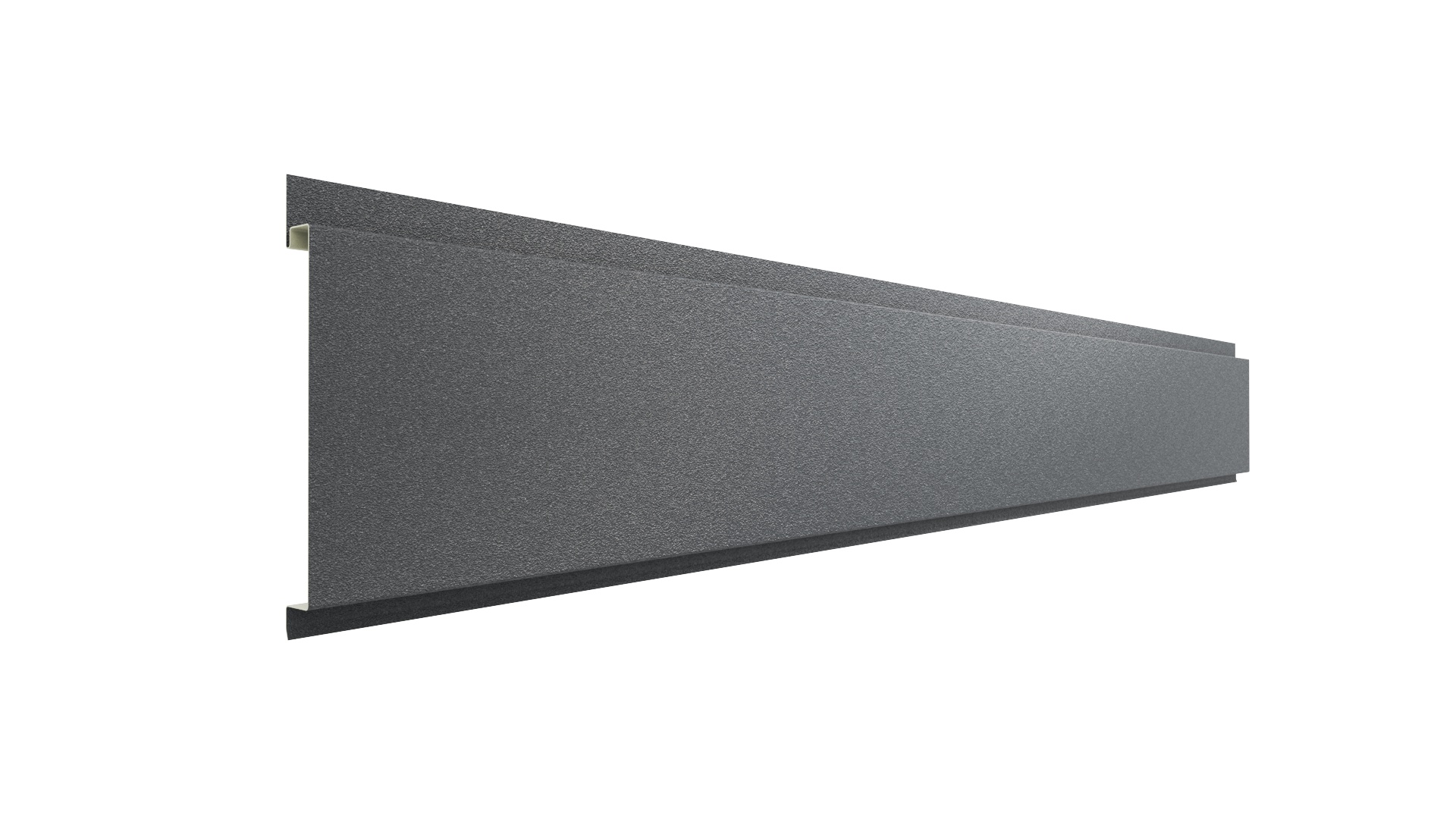 Металлический сайдинг 120 APROFIL, Матовая: Графитовый серый (С120-МАТ-7024-0.47-7)