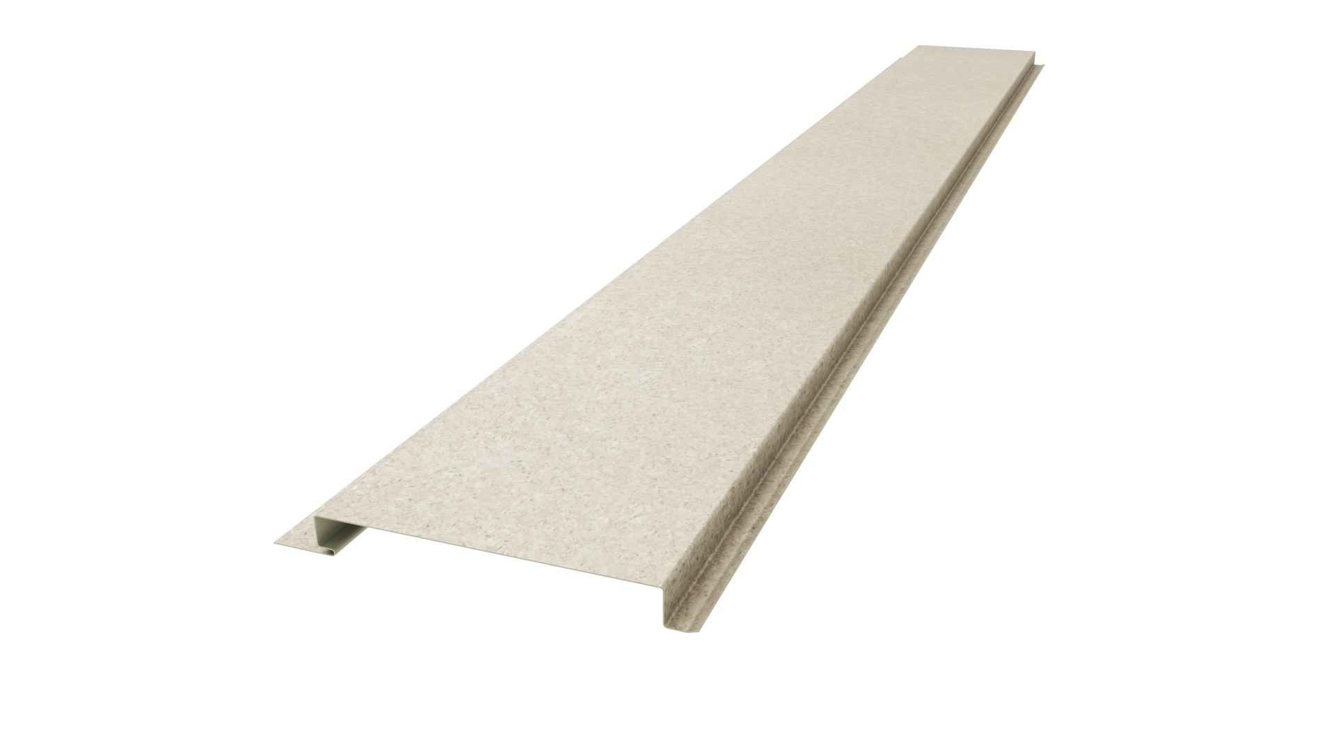 Металлический сайдинг 120 APROFIL, Имитация дерева, камня: Мрамор Бежевый (С120-ПАТТЕРН-Мрамор-Бежевый-0.45-15)