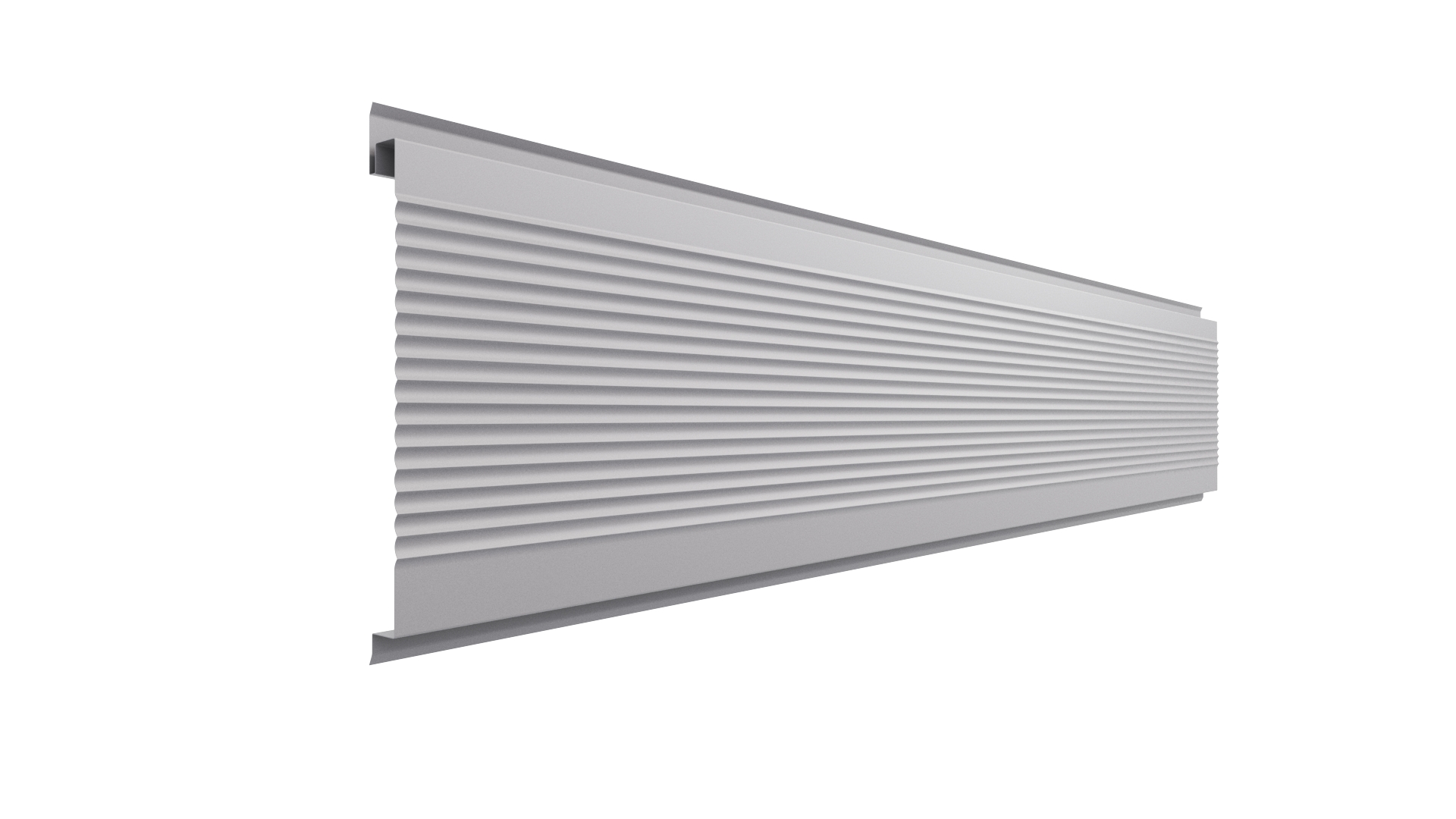 Металлический сайдинг 180 APROFIL, Полуглянцевая: Сигнальный серый (С180-ПГЛ-7004-0.7-1)