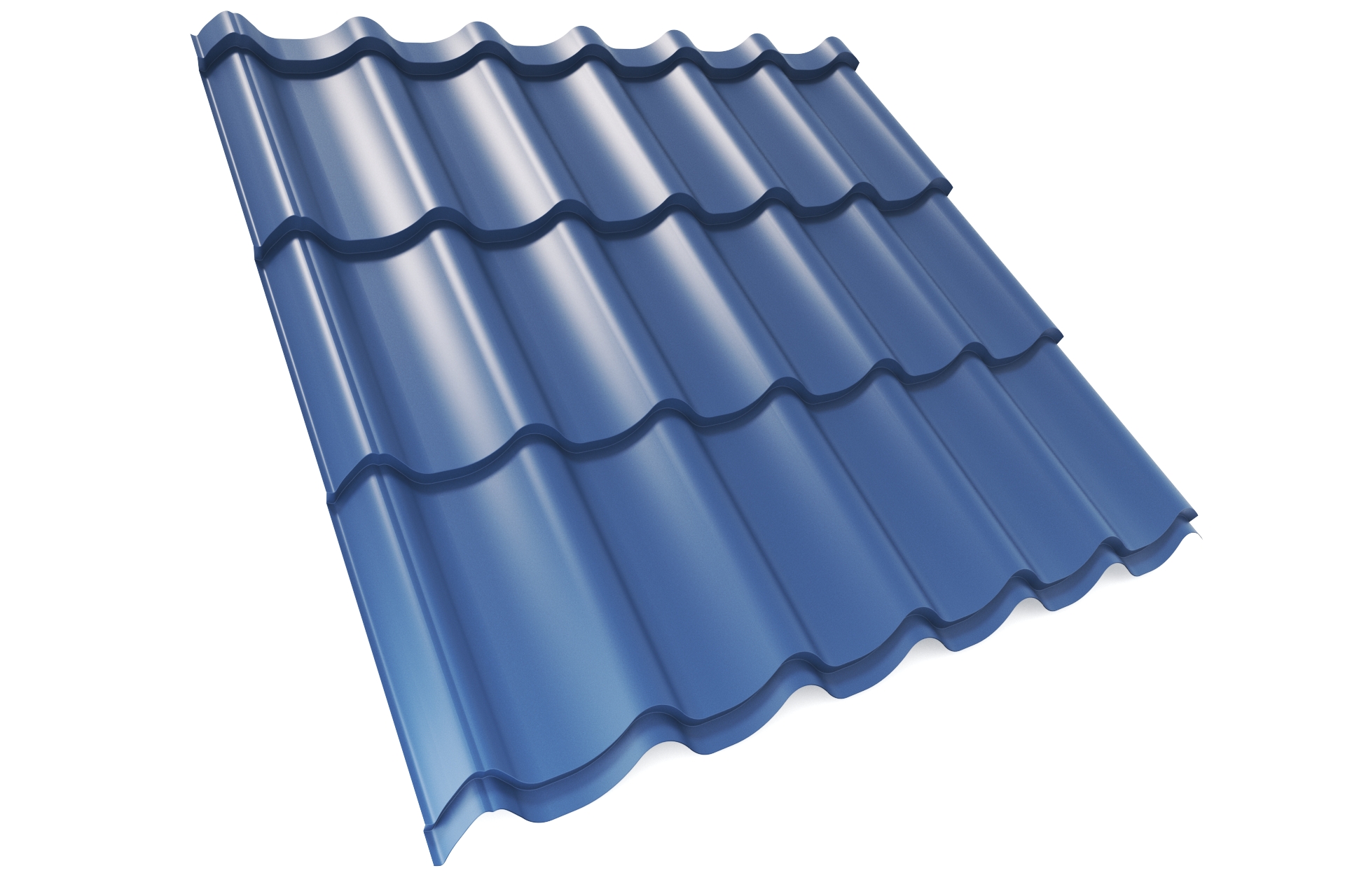 Металлочерепица SUPER MONTERREY (Супер Монтеррей) APROFIL, Полуглянцевая, Сигнальный синий, PE 100, 01.9.4/03.1.13.131.7.21234.21225.11