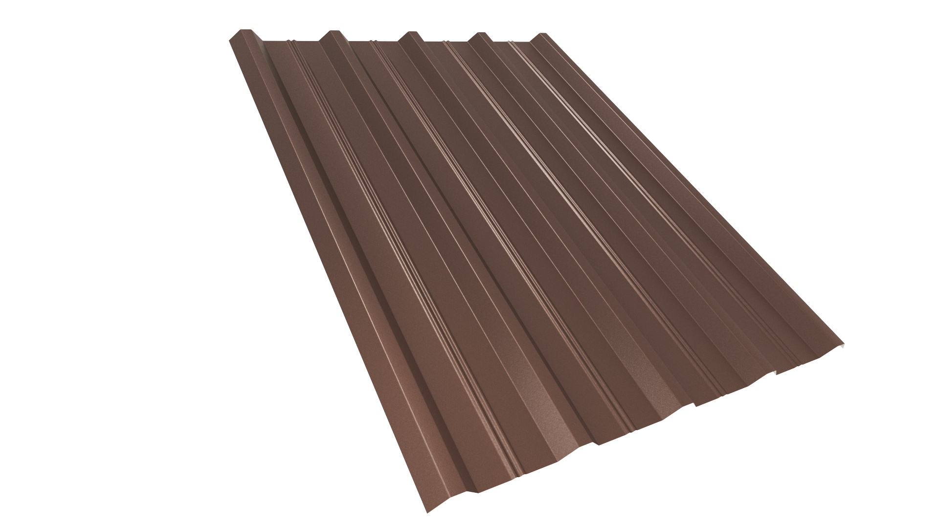 Профнастил НС35 APROFIL, Матовая: Шоколадно-коричневый (НС35-МАТ-8017-0.47-1)