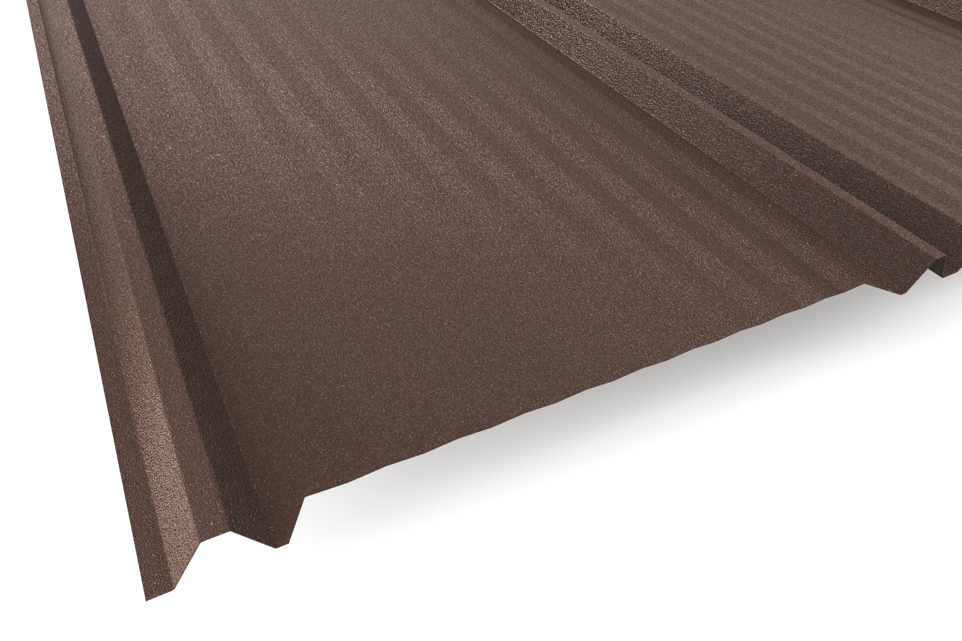 Профнастил под фальц APROFIL, Матовая, Шоколадно-коричневый, 01.7.75.11/91