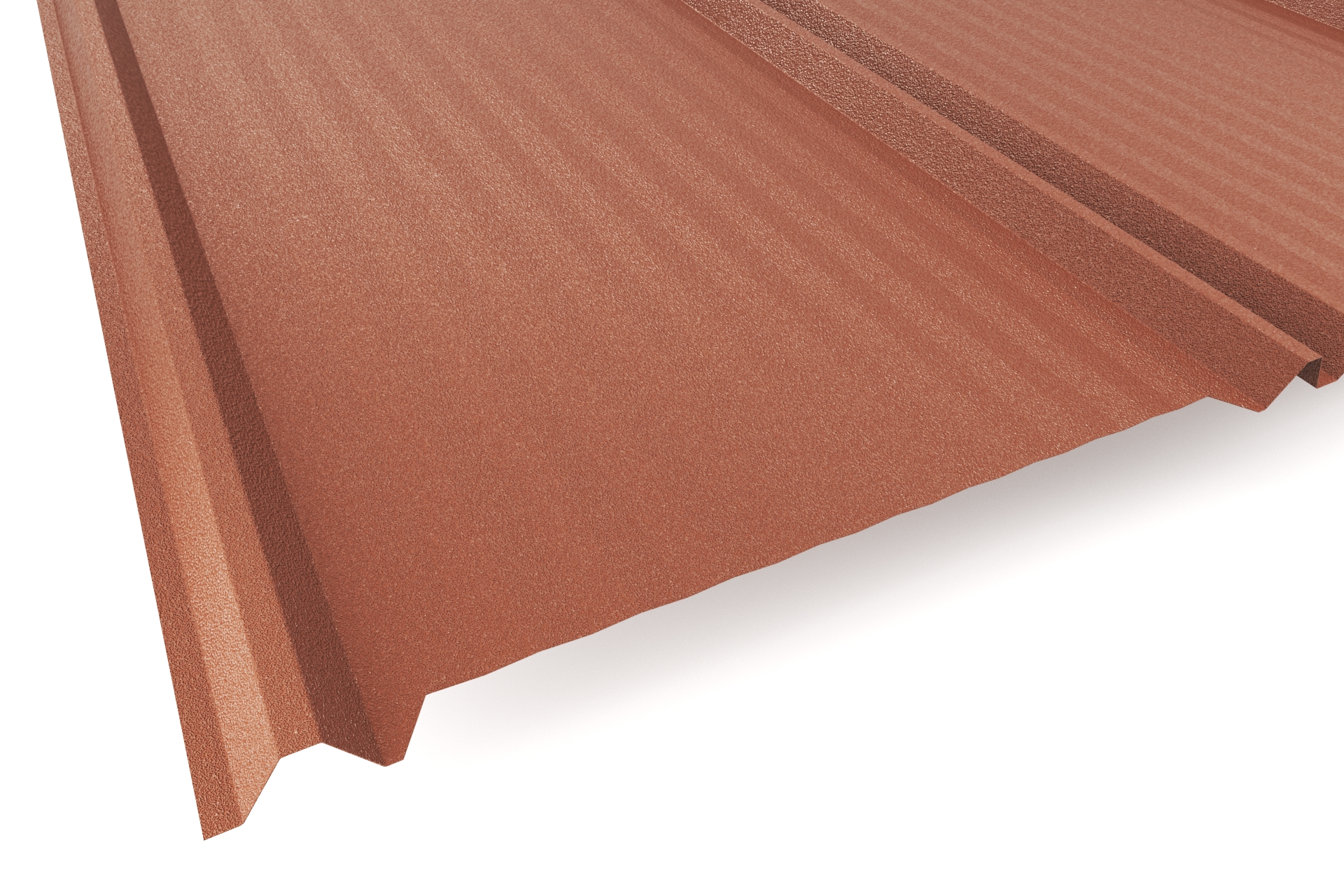 Профнастил под фальц APROFIL, Матовая, Медно-коричневый, 01.7.75.11/90