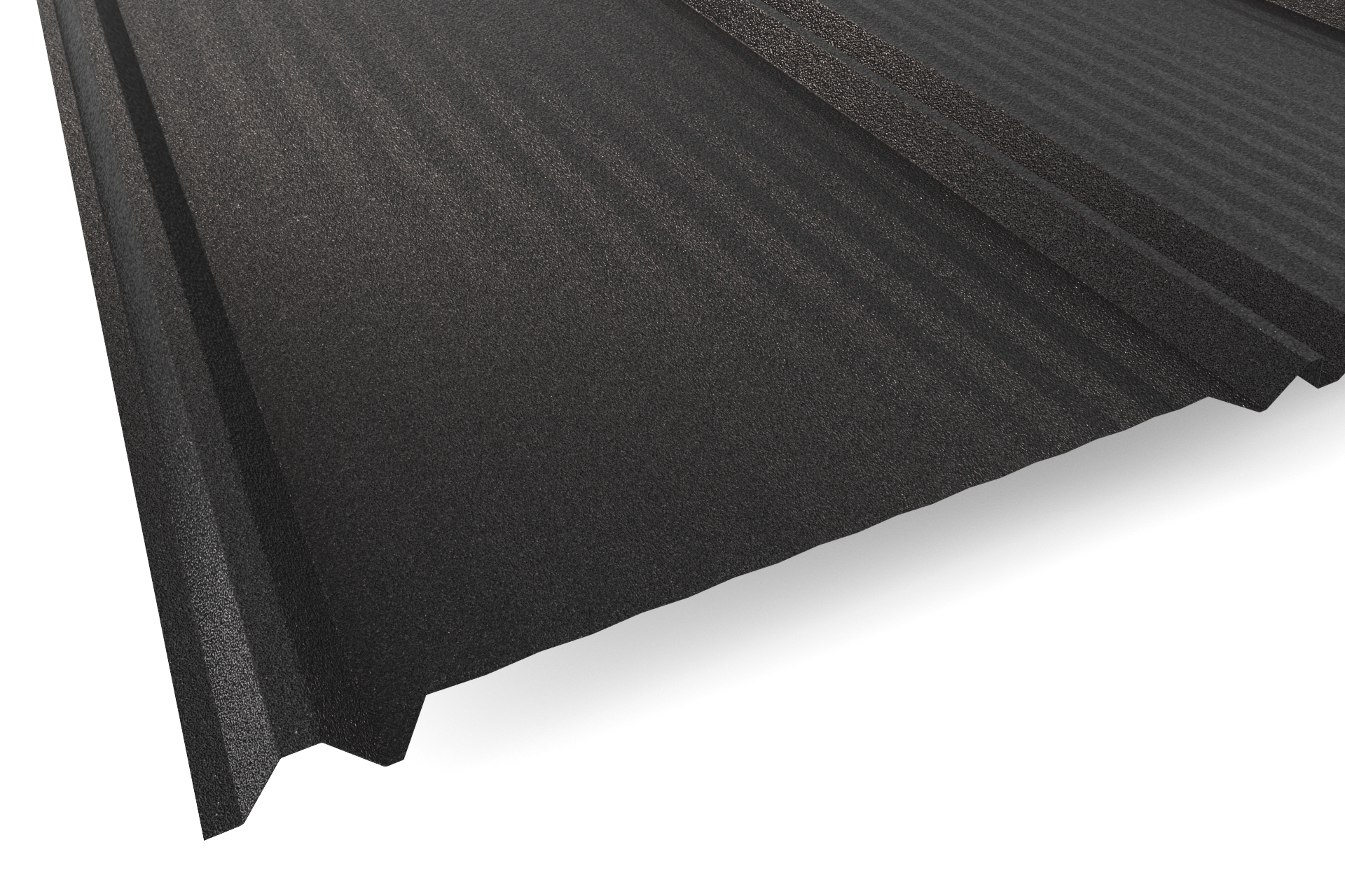 Профнастил под фальц APROFIL, Матовая, Глубокий черный, 01.7.75.11/92