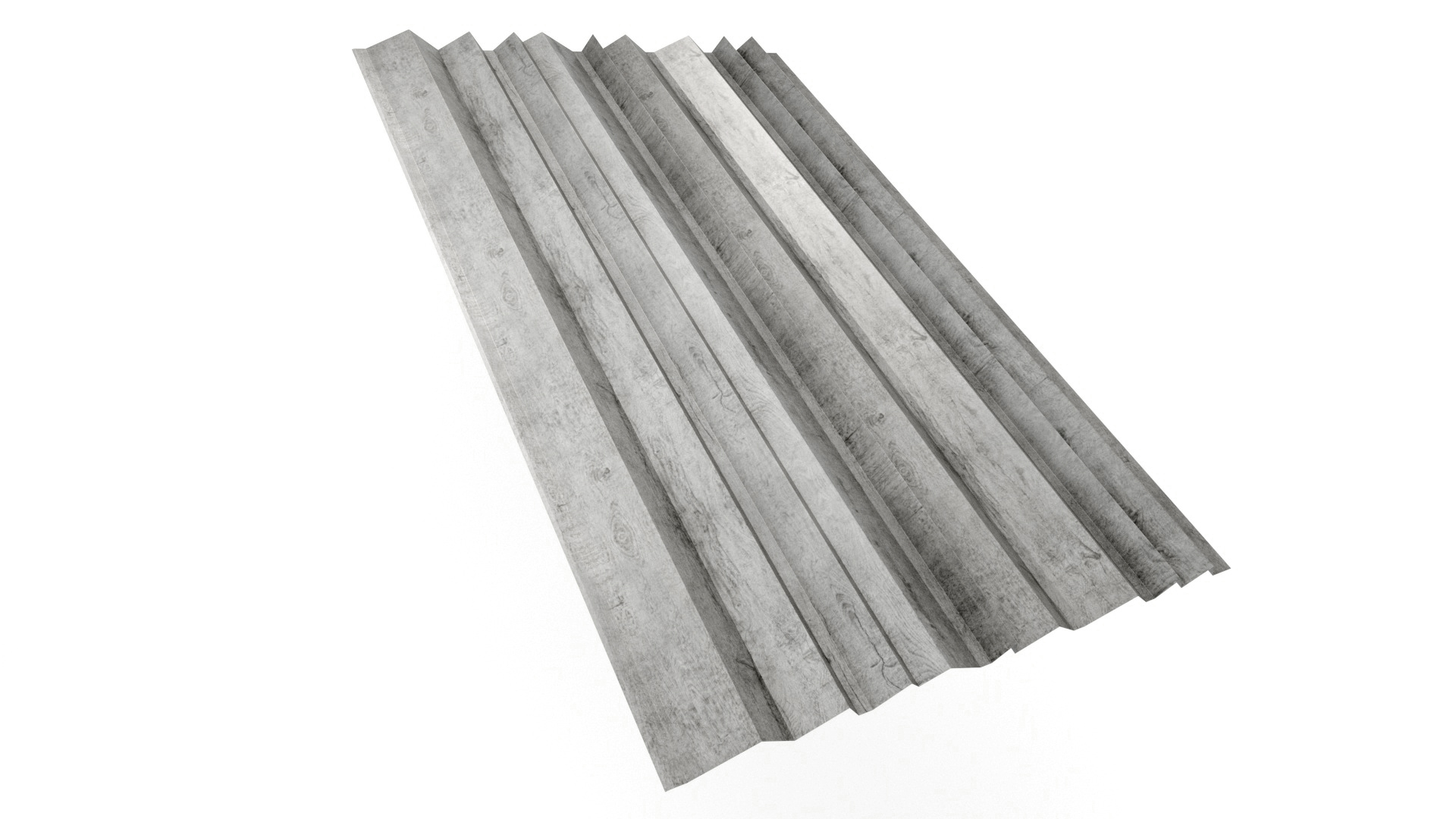 Фасадная дизайнерская панель ALMATAU APROFIL, Имитация дерева, камня: Gray Wood (ALM1-ПАТТЕРН-Gray-Wood-0.45-15)