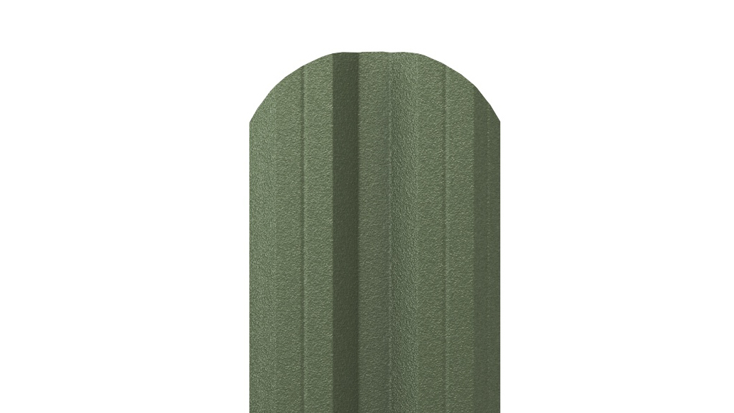 Штакетник М-образный APROFIL, 110мм, Матовая: Бутылочно-зеленый (ШМ-МАТ-6007-0.47-7)
