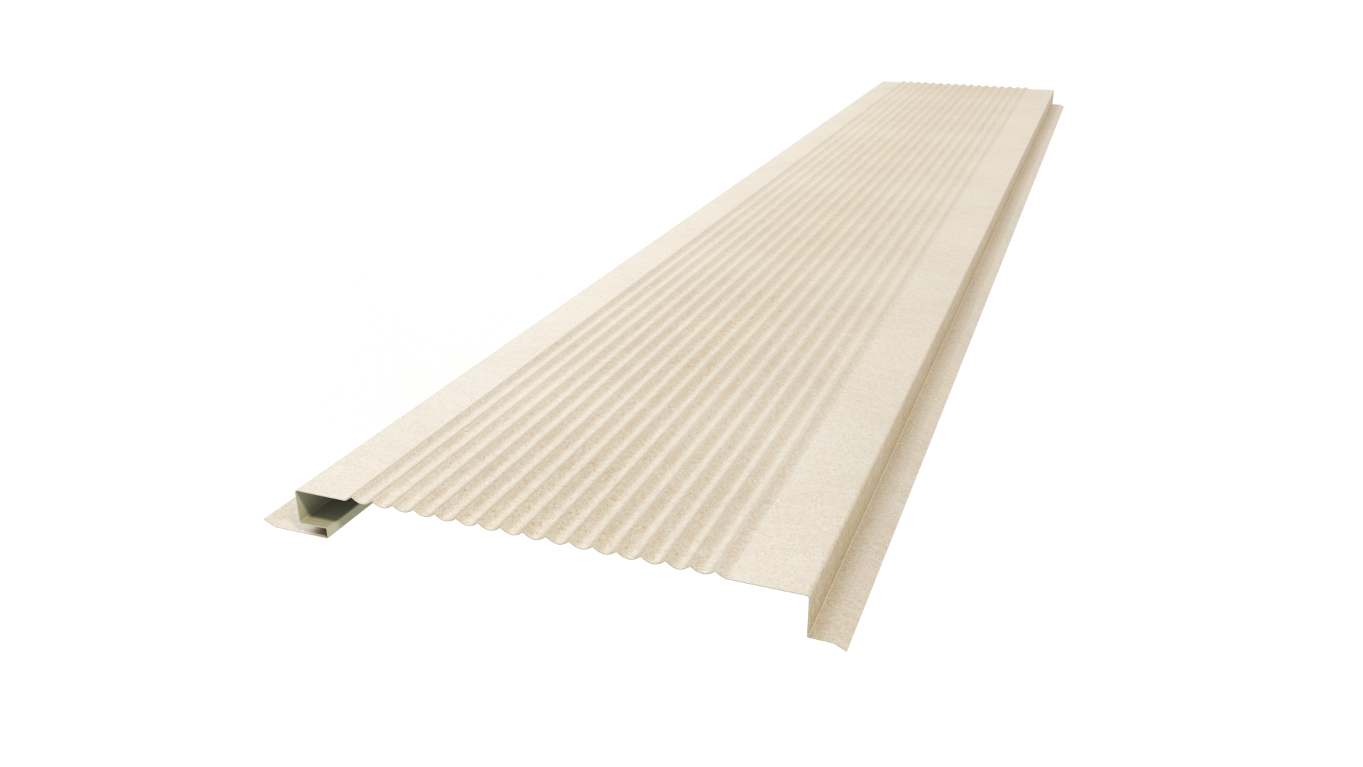 Металлический сайдинг 180 APROFIL, Имитация дерева, камня: Мрамор Бежевый (С180-ПАТТЕРН-Мрамор-Бежевый-0.45-15)