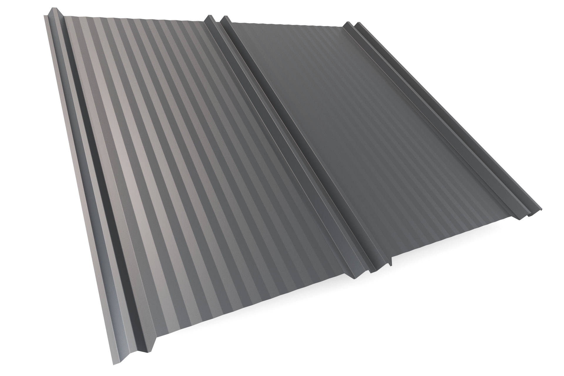 Профнастил под фальц APROFIL, Полуглянцевая, Графитовый серый, 01.7.75.11/103