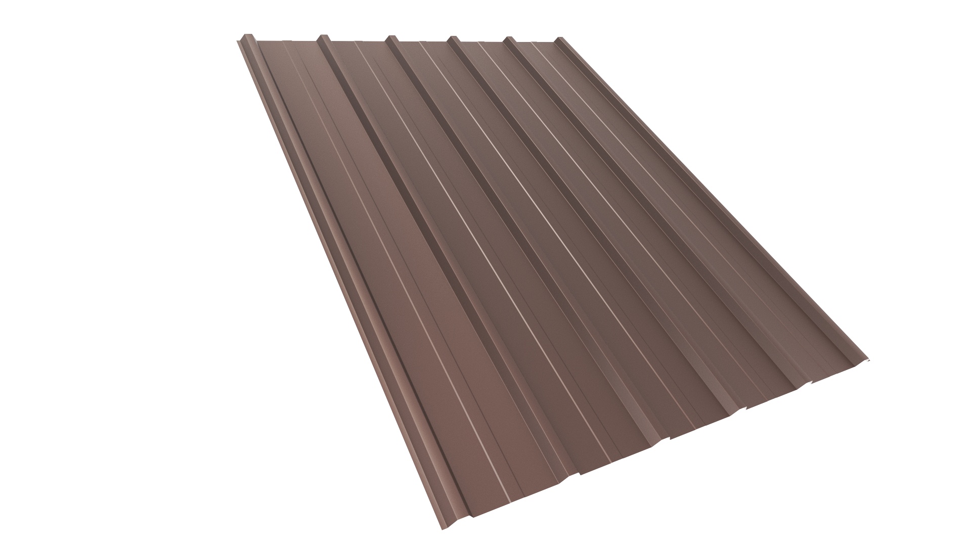 Профнастил НС20 APROFIL, Полуглянцевая: Шоколадно-коричневый (НС20-ПГЛ-8017-0.45-1)