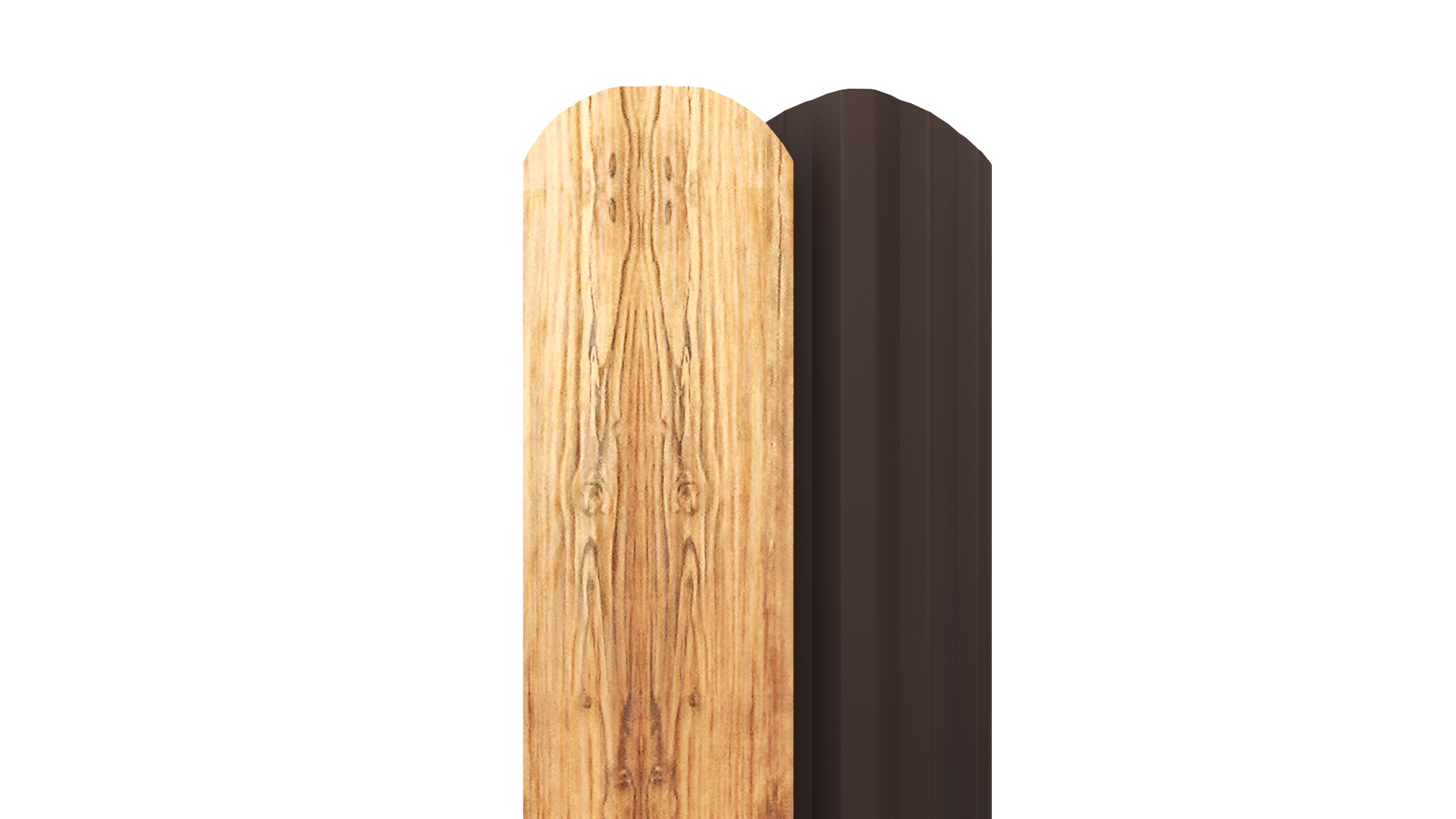 Штакетник М-образный APROFIL, 110мм, Имитация дерева, камня: Multi-Gloss Новый (ШМ-ПАТТЕРН-Multi-Gloss-Новый-0.45-15)