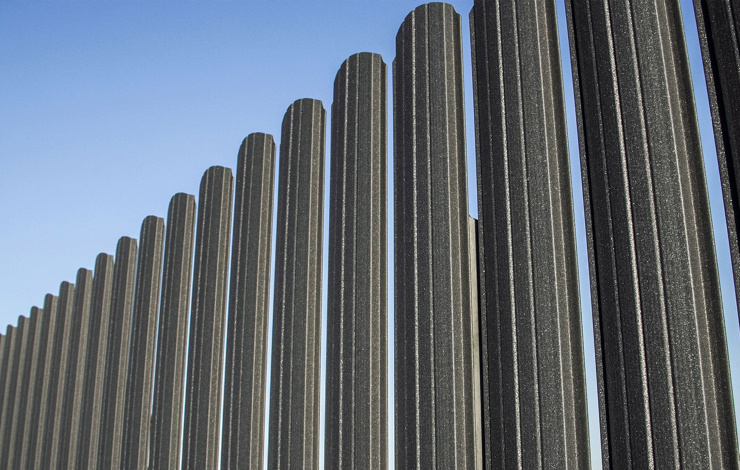 Штакетник металлический