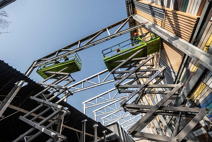 Каркас навеса из ЛСТК APROFIL в Алматы