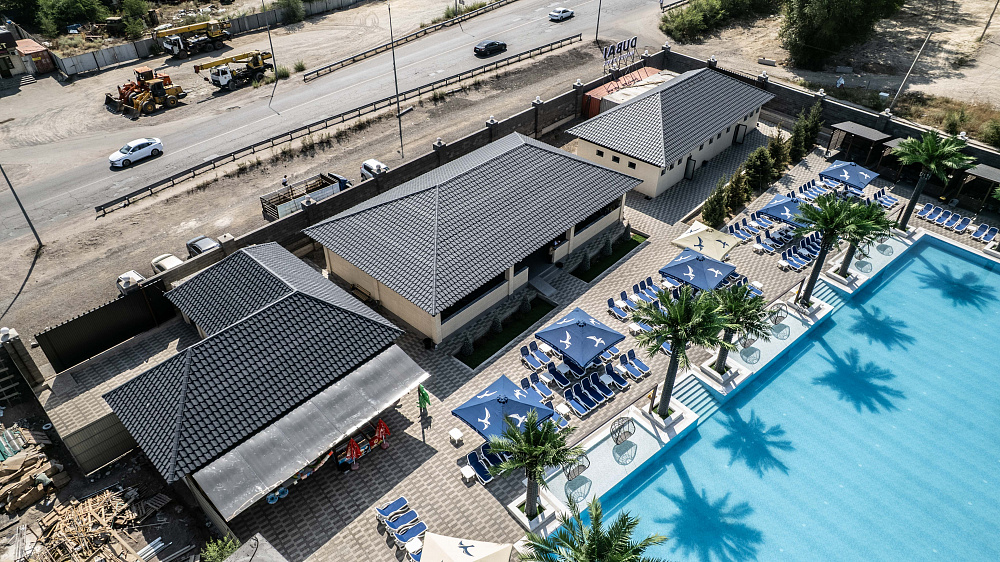 Металлочерепица ANDALUSIA APROFIL, кровельные материалы, для бизнеса, Комплекс DUBAI, 2025