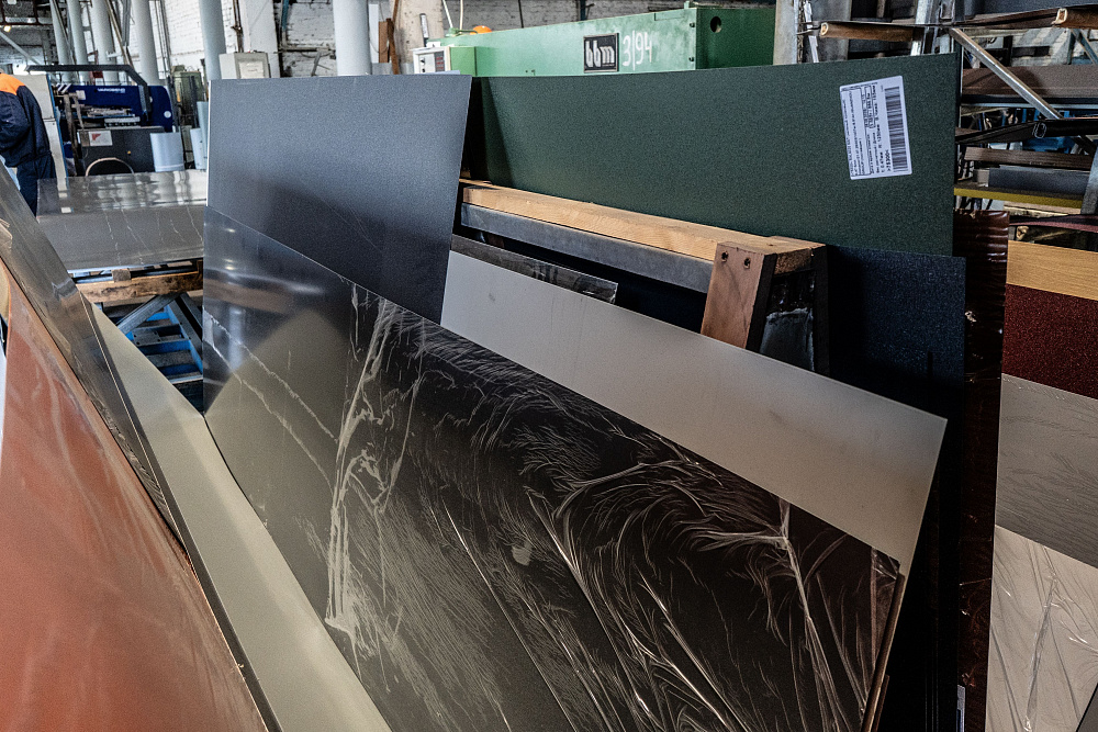 Плоский стальной лист для кровли