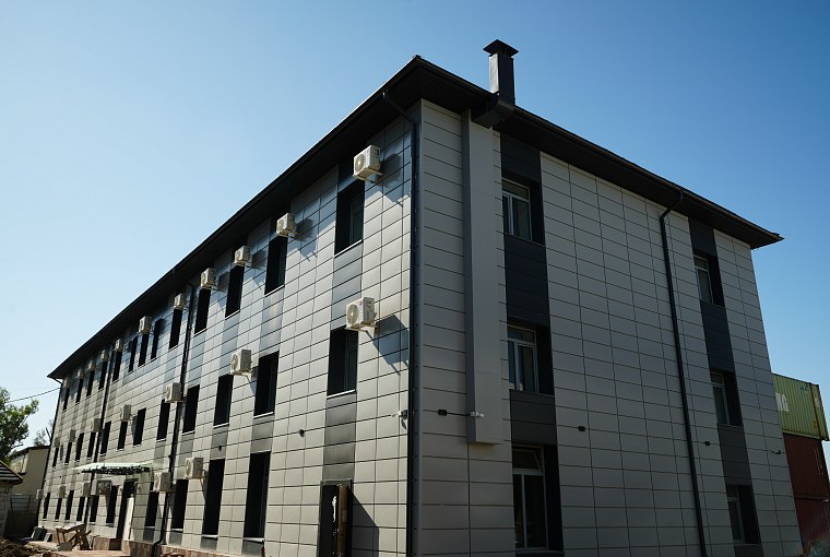 Линеарные панели, гостиница, Алматы, 2023   
