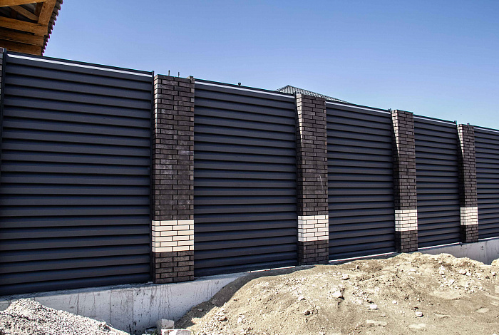Забор-жалюзи РОМБОВИДНЫЙ APROFIL, частный дом, Алматинская область, 2025
