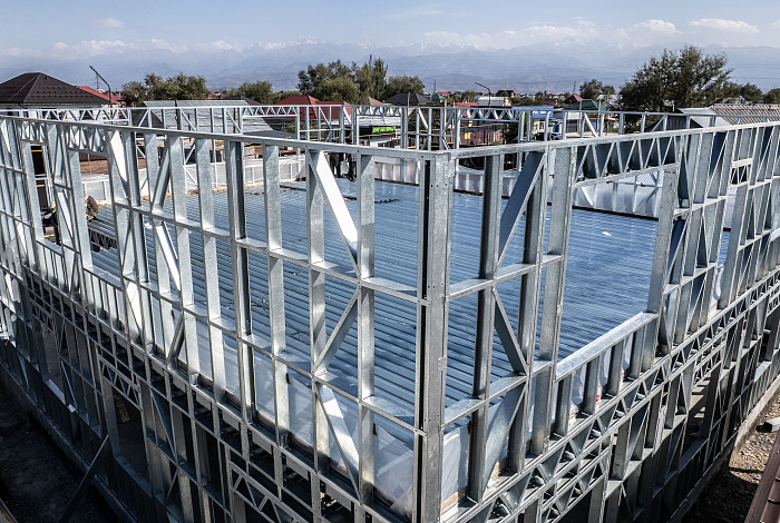 Быстровозводимые здания ЛСТК  APROFIL, для бизнеса, музыкальная школа, Алматинская область, 2025 