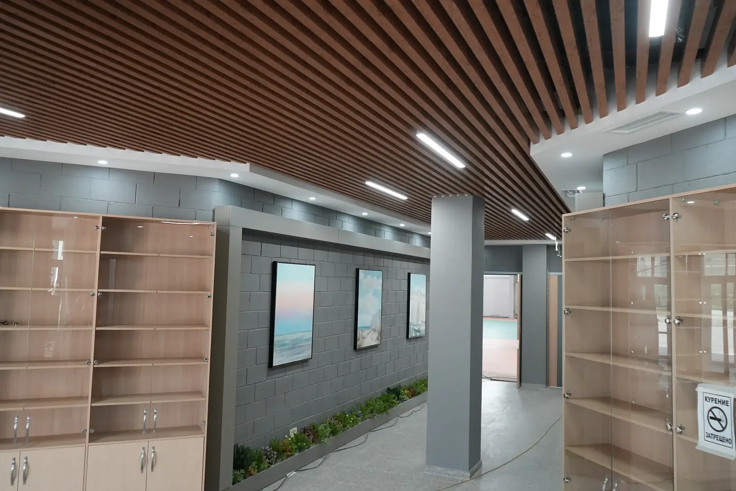 Кубический потолок APROFIL для SDU University в Алматинской области (2023)