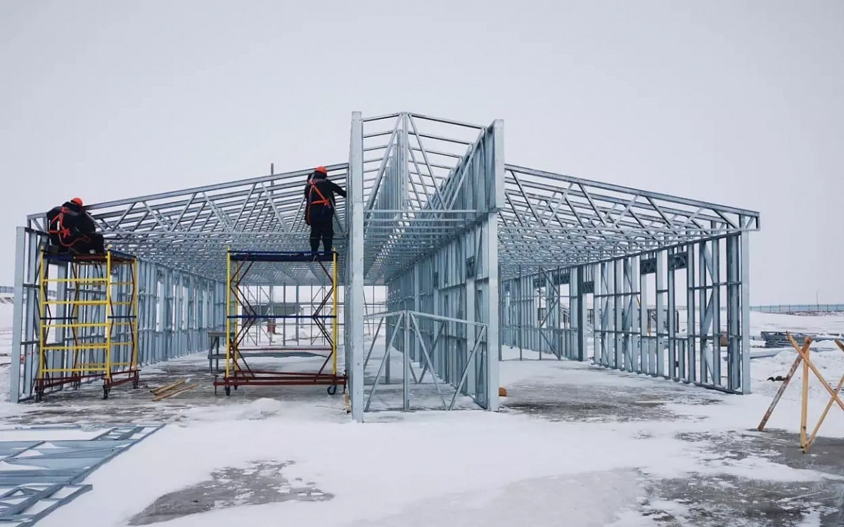 Каркас АБК из ЛСТК APROFIL в Карагандинской области