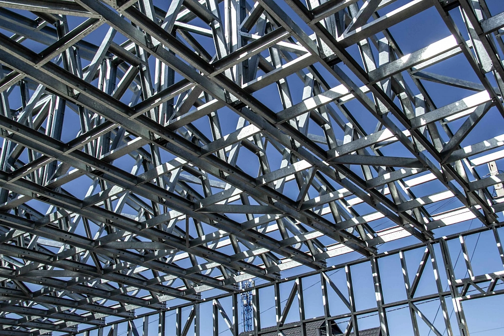 Каркас здания склада-холодильника из ЛСТК APROFIL в Алматинской области